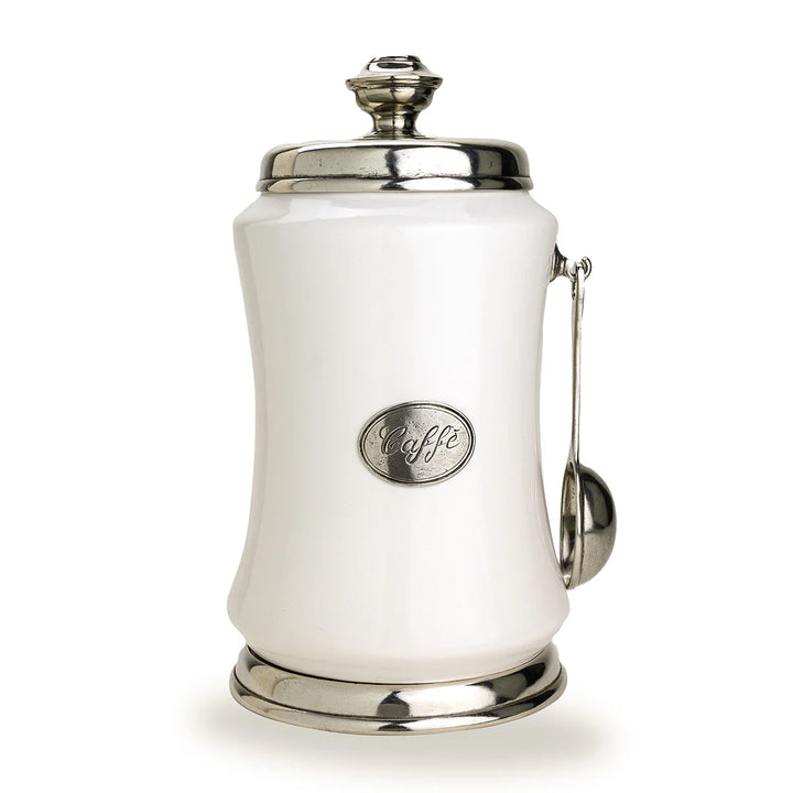 Tuscan Coffee Canister with Spoon