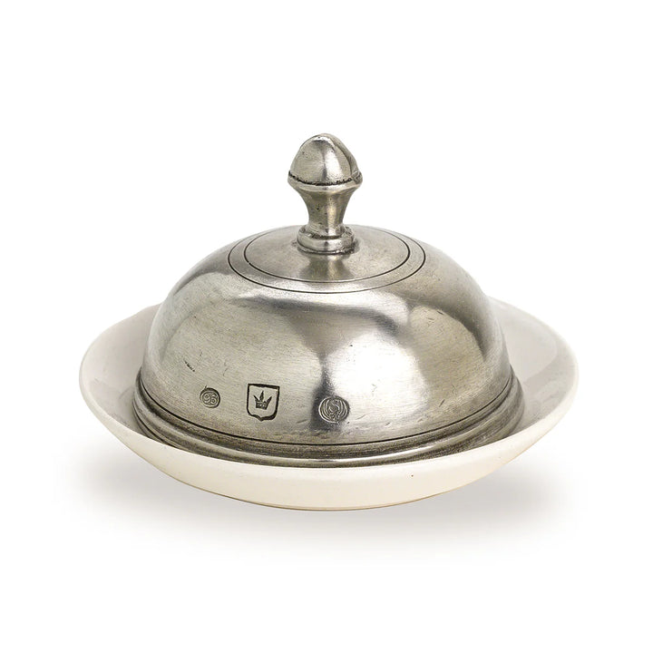 Tuscan Round Butter Dish