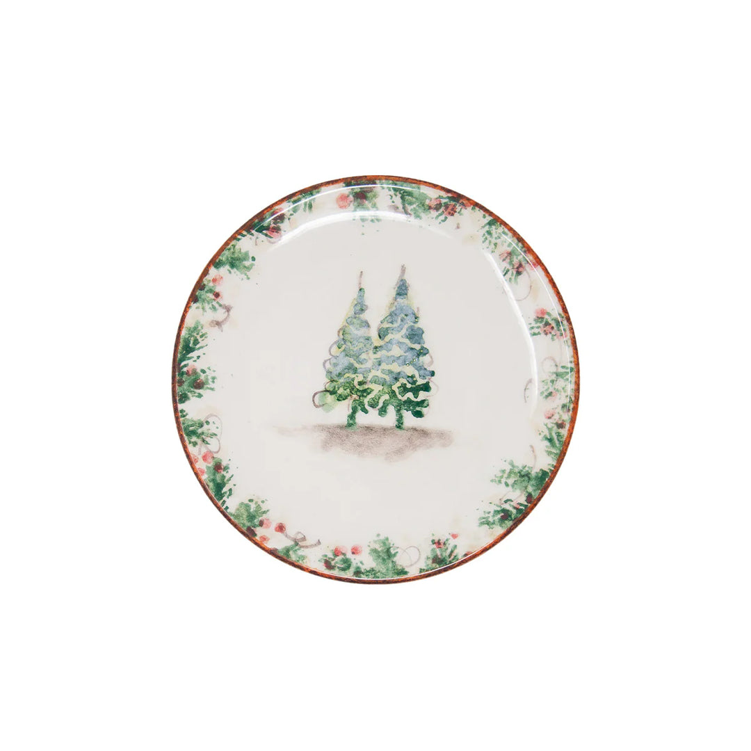 Natale Bread / Canapé Plate