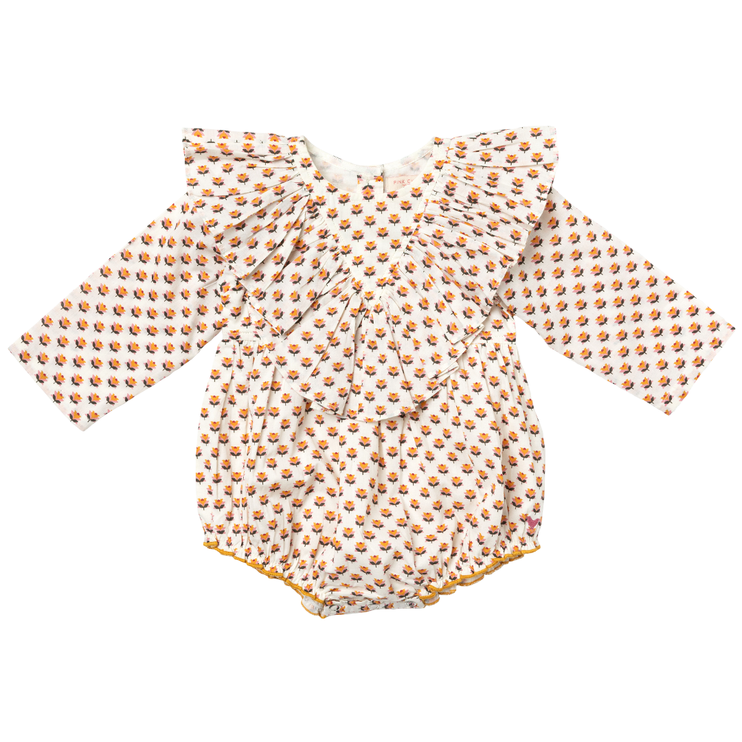 Baby Girls Raphaela Bubble - Geo Floral