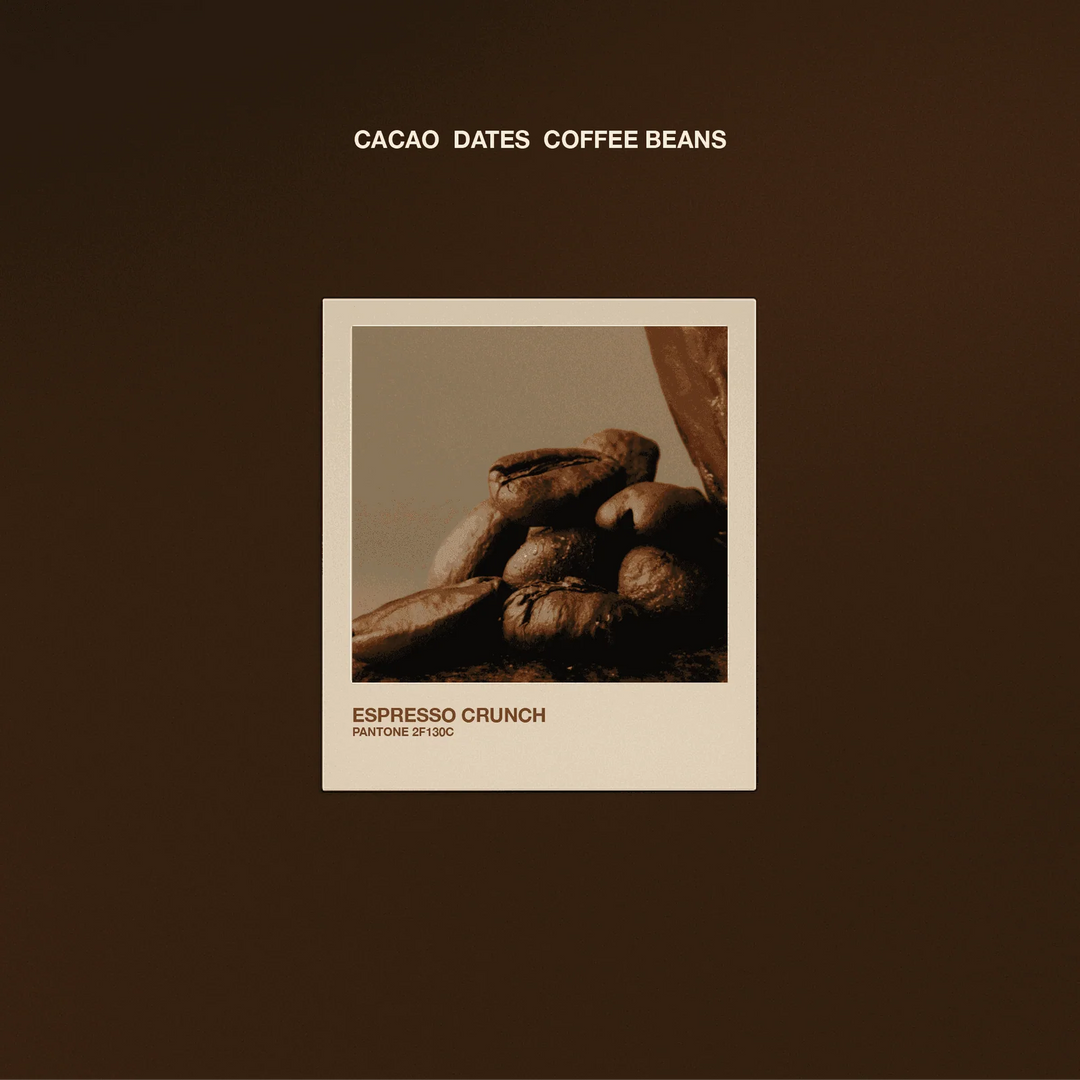 Organic coffee beans featured in The Conscious Bar Espresso Crunch dark chocolate