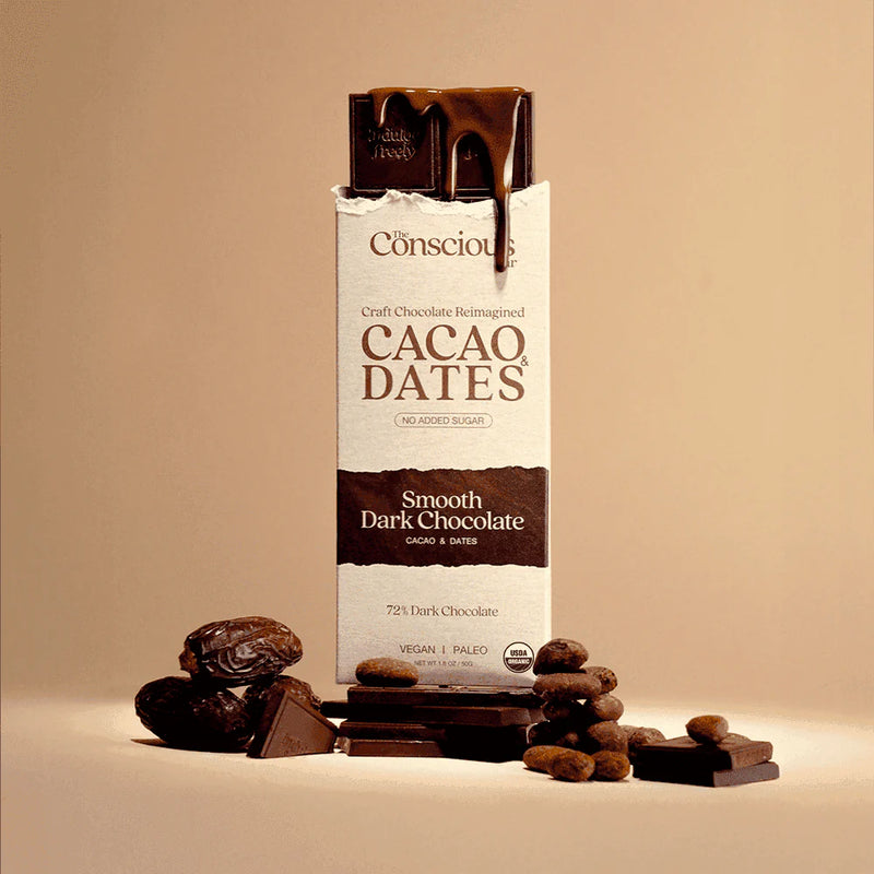 Date Sweetened Smooth Dark Chocolate