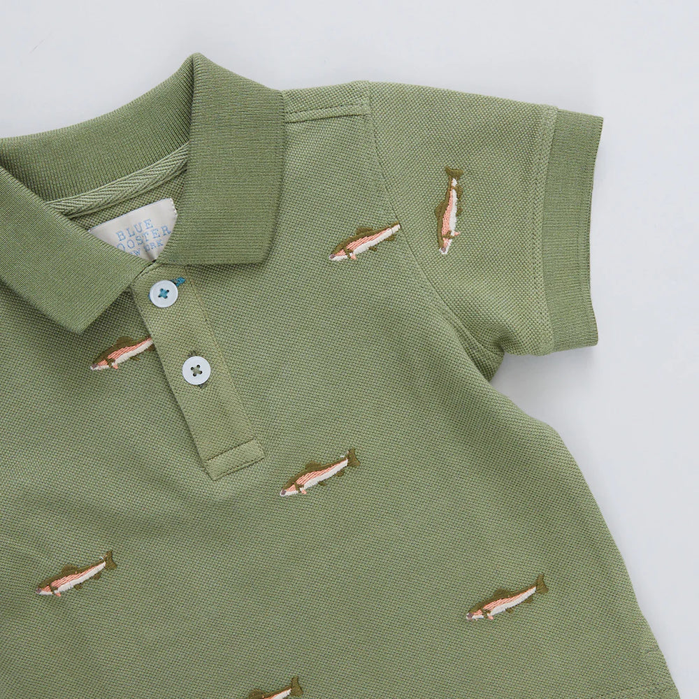 Boys Alec Shirt - Rainbow Trout