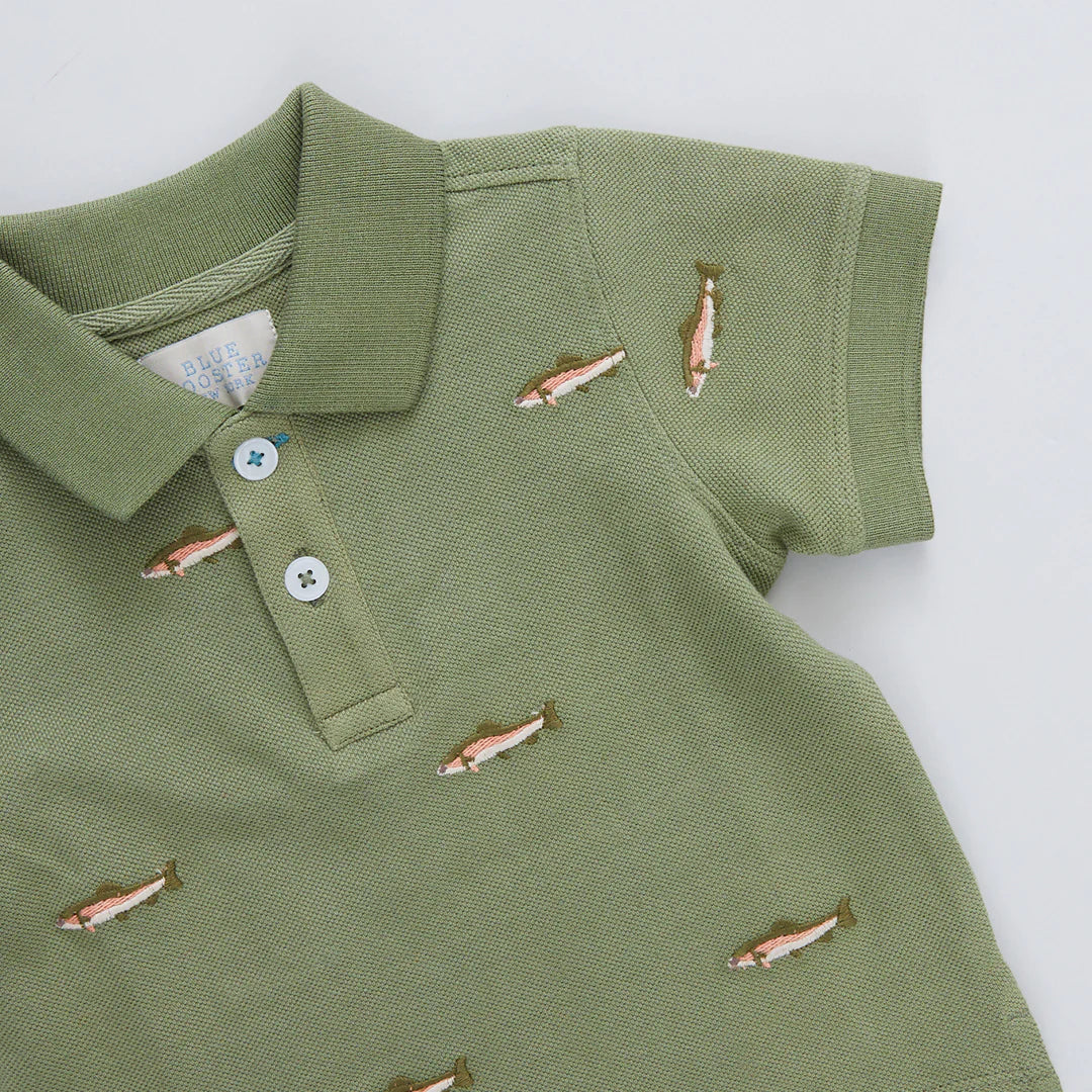 Boys Alec Shirt - Rainbow Trout