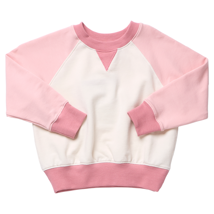 Coop Puzzle Sweatshirt - Pink Color Block