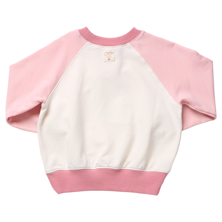 Coop Puzzle Sweatshirt - Pink Color Block