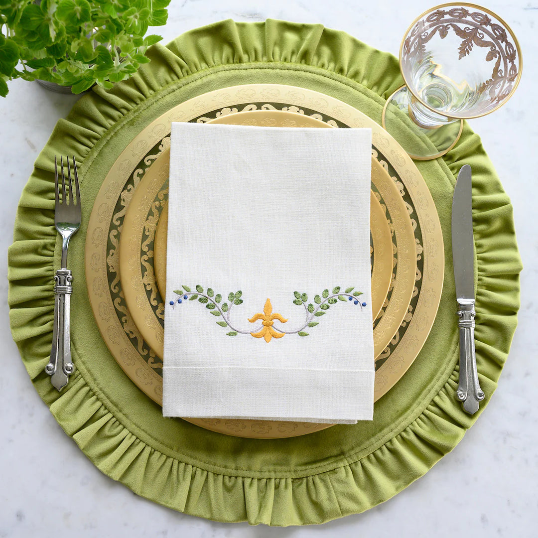 Vetro Gold Salad/Dessert Plate