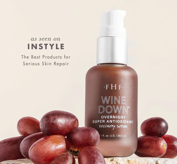 Wine Down® Overnight Super Antioxidant Recovery Serum