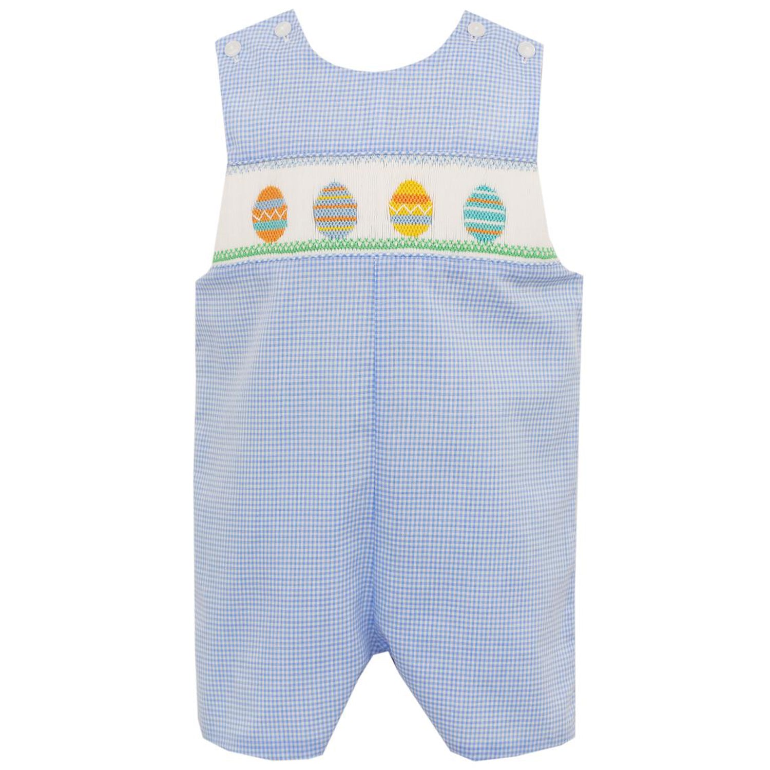 Blue Gingham Boys Jon Jon