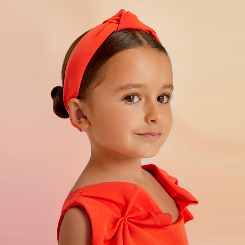 Grapefruit Knot Crepe Headband