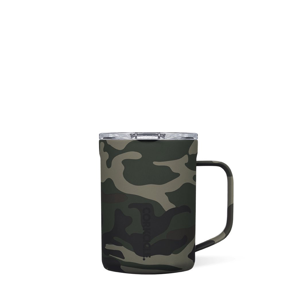 Woodland Camo 16 oz Coffee Mug