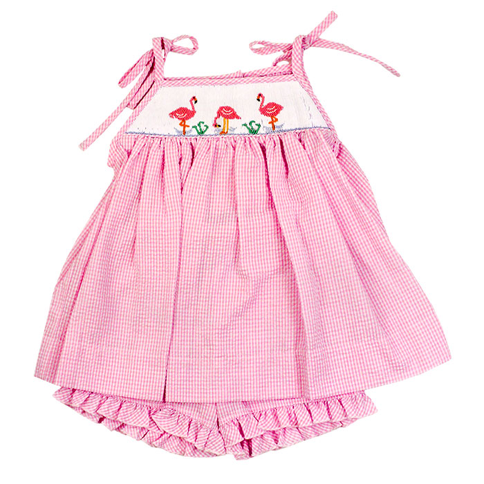 Flamingos Short Set