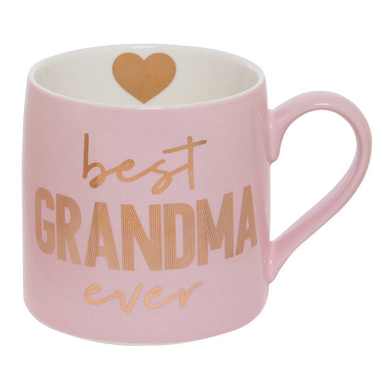 Pink "Best Grandma Ever" Jumbo Mug