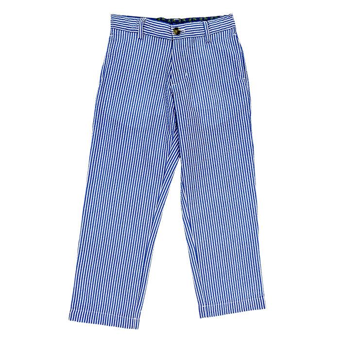 Sailor Blue Stripe Seersucker Pant