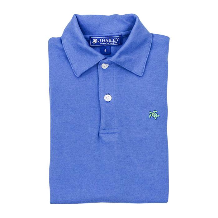 Dusk Blue Short Sleeve Polo 