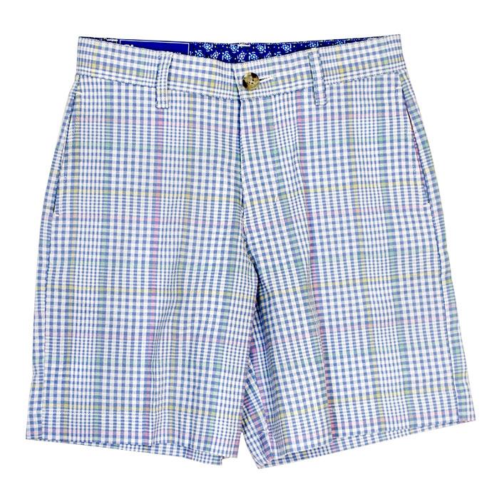 River Plaid Shorts