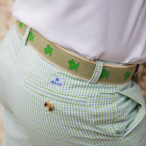 Castaway Seersucker Plaid Pant