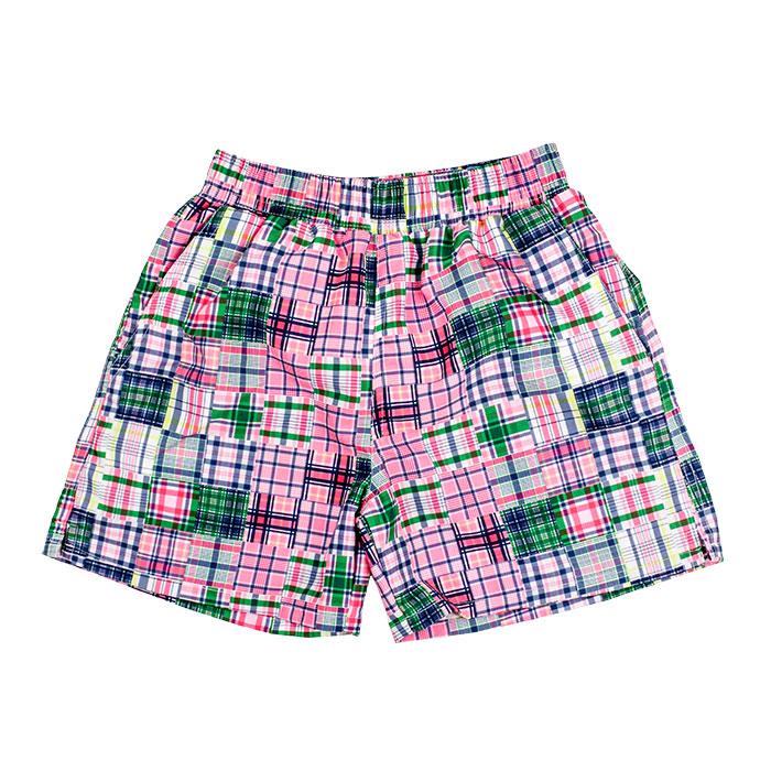 Patchwork Board Swim Short