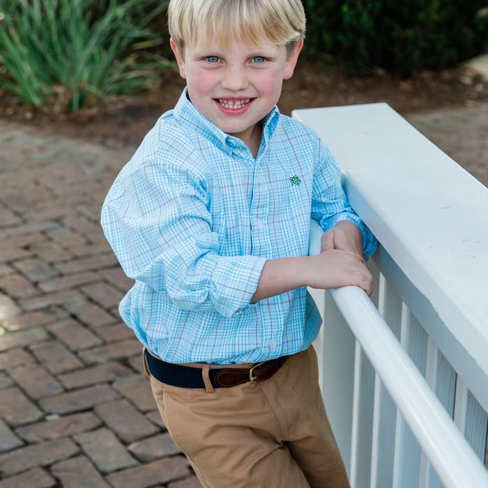 Epworth Plaid Button Down Shirt