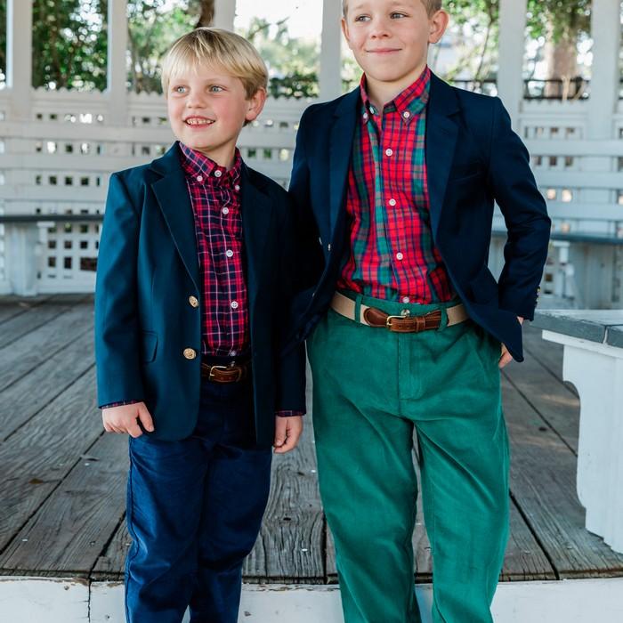 Scotty Plaid Button Down Shirt 