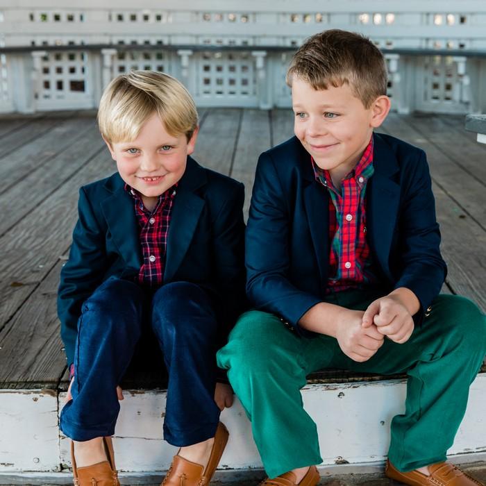 Scotty Plaid Button Down Shirt 