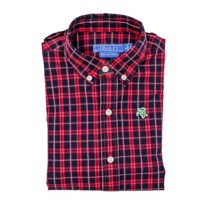 Scotty Plaid Button Down Shirt 