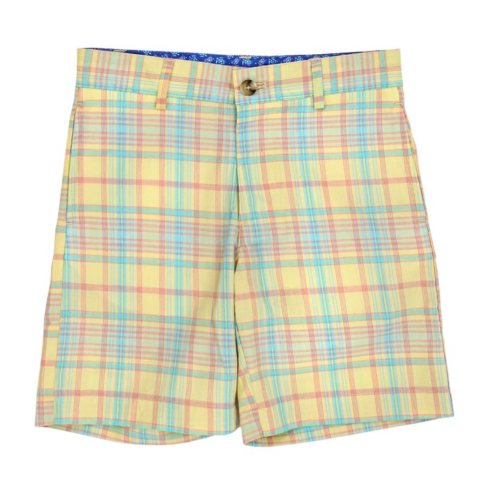 Lemonade Plaid Shorts