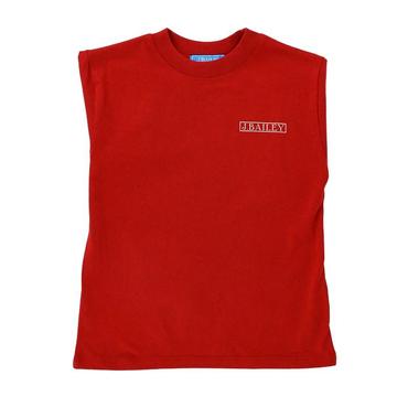 Red Fish Bucket Logo Tee