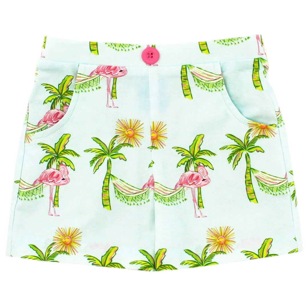 Pink Flamingo Shorts