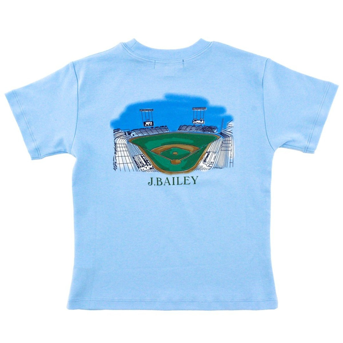 Bayberry Baseball Short Sleeve Logo Tee