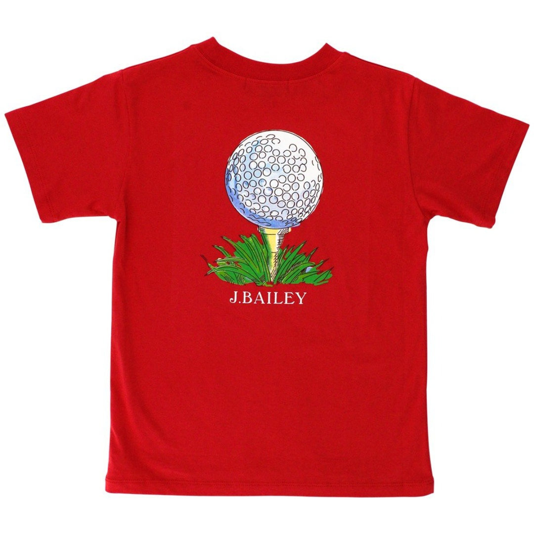 Cayenne Golf Short Sleeve Logo Tee