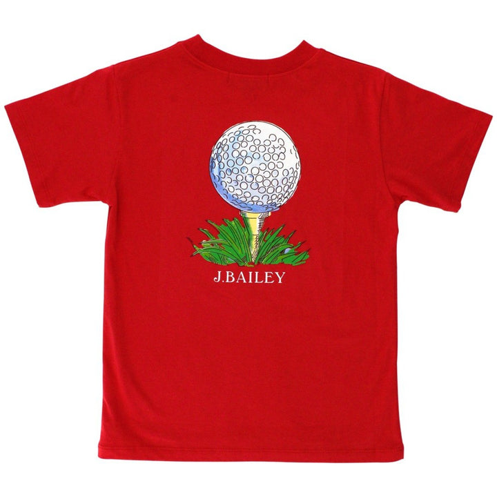 Cayenne Golf Short Sleeve Logo Tee
