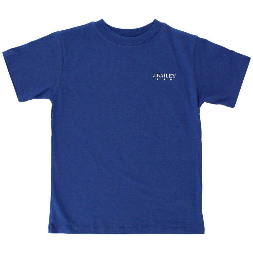 Chambray Star Short Sleeve Logo Tee