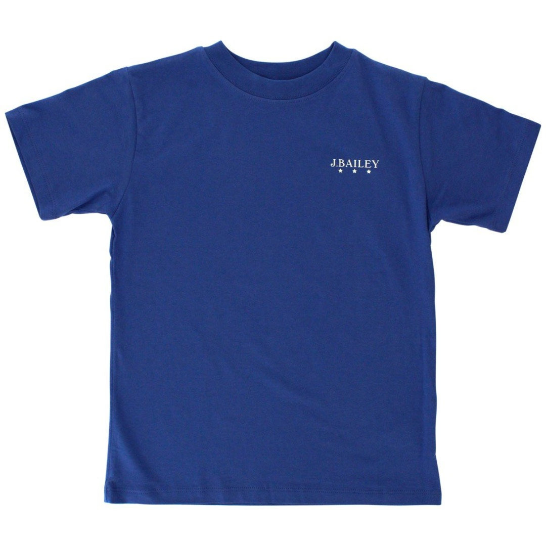 Chambray Star Short Sleeve Logo Tee
