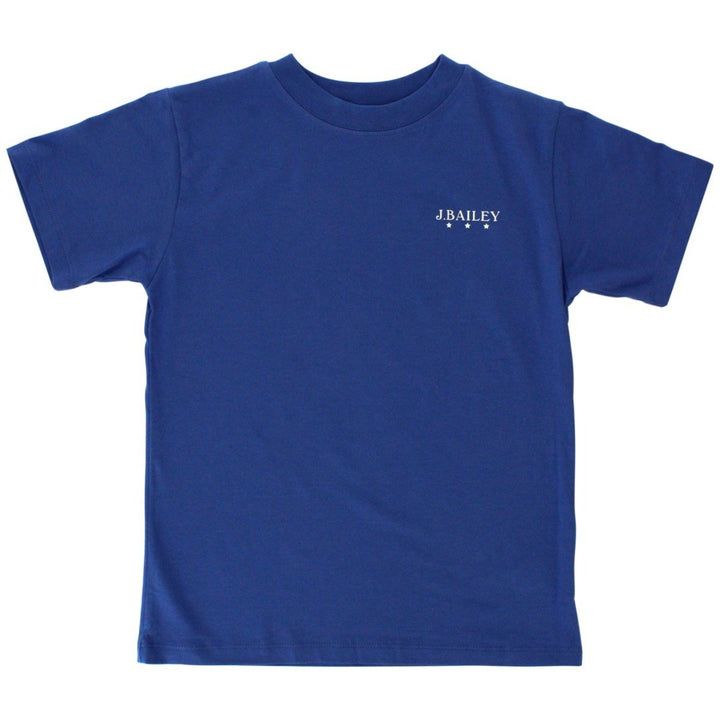 Chambray Star Short Sleeve Logo Tee