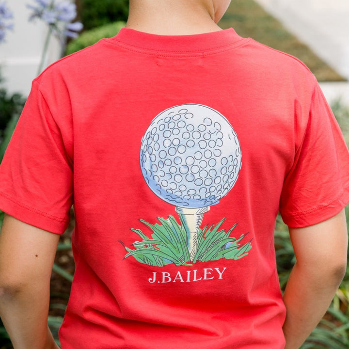 Cayenne Golf Short Sleeve Logo Tee