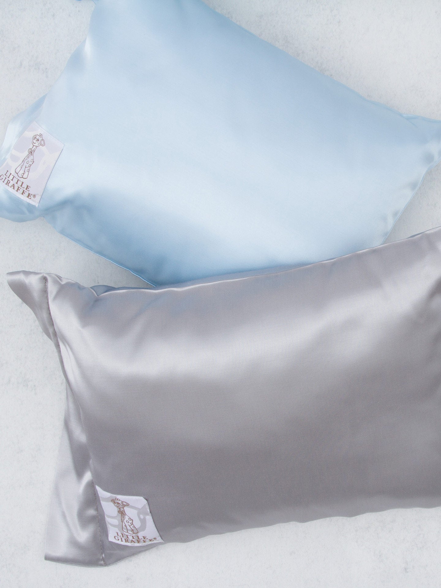 Satin Nap Pillow - Silver