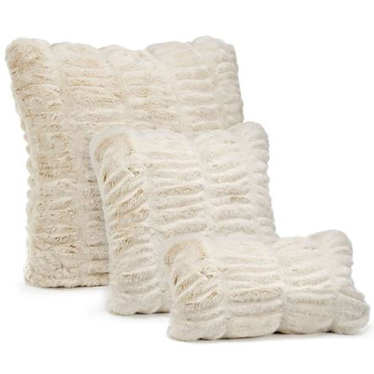 Ivory Mink Couture Collection Pillow