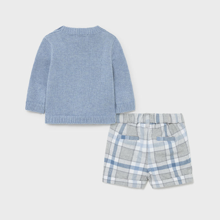 Cloud Shorts With Leotard Set