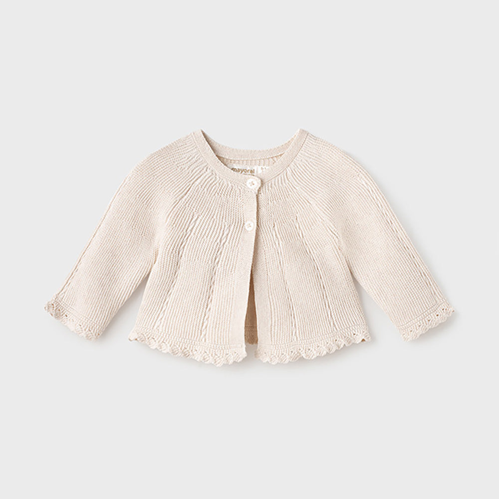 Cream Knit Cardigan