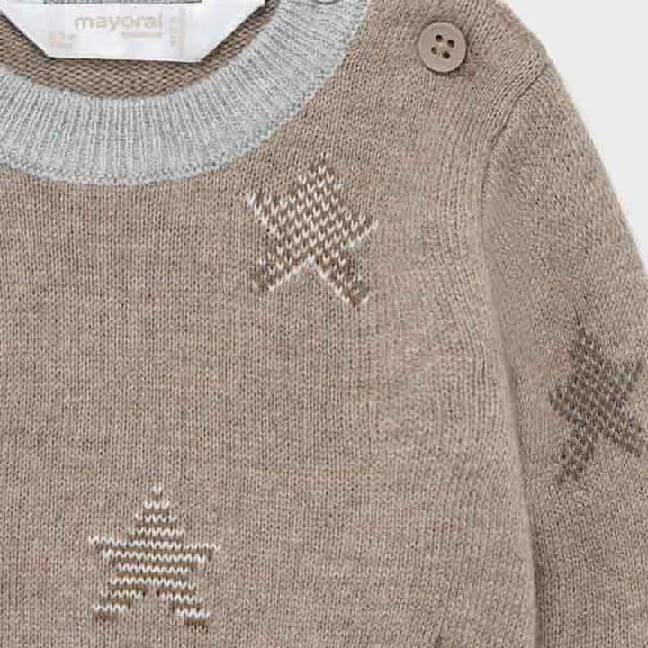 Bright Vis Jacquard Sweater