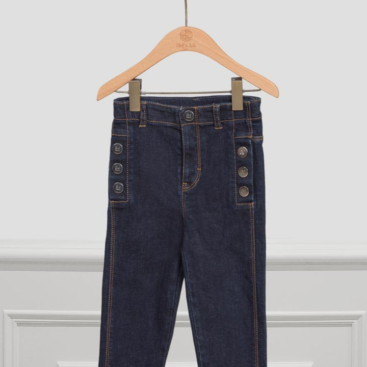 Dark Wash Denim Skinny Jeans