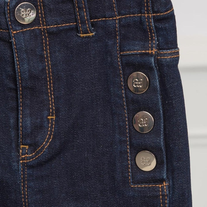 Dark Wash Denim Skinny Jeans
