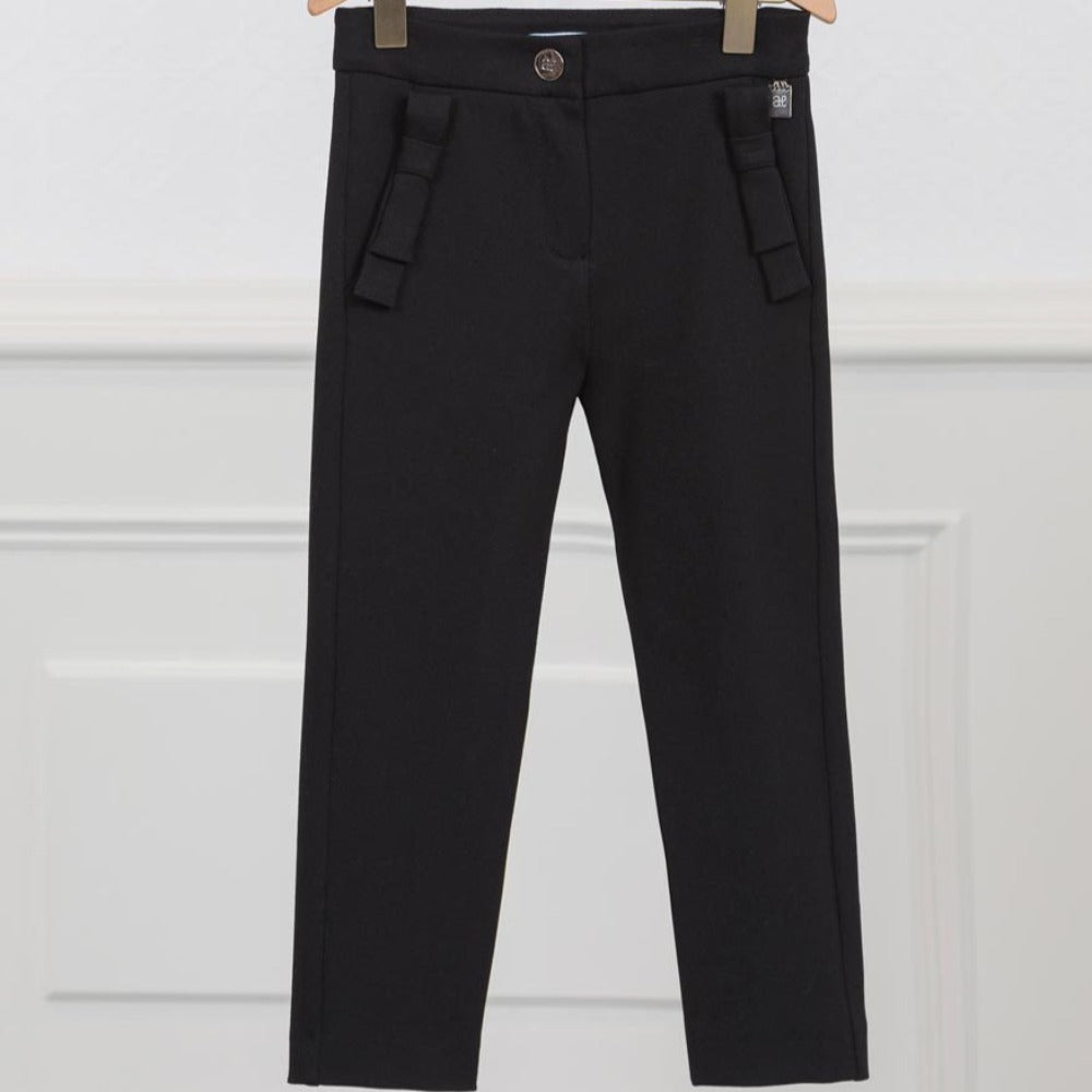 Black Punto Milano Skinny Pant