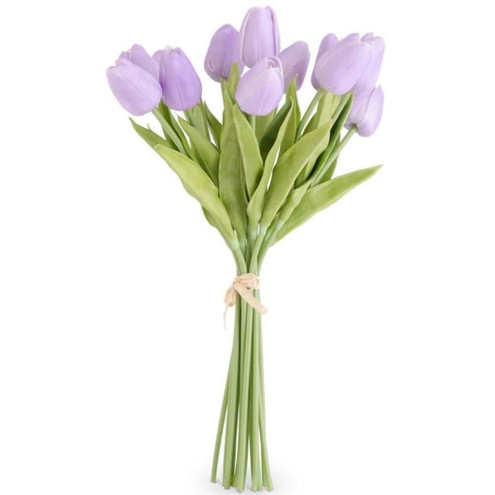 Real Touch Mini Tulip Bouquet (12 Stems Per Bundle)