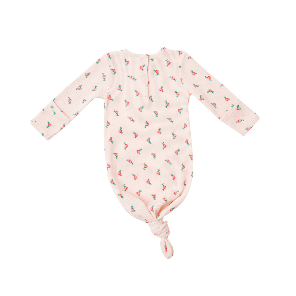 Pink Rosebud Knotted Gown
