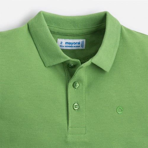 Palm Green Short Sleeve Polo Shirt