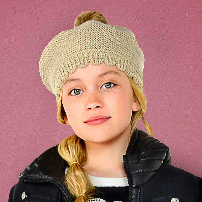 Caramel Hat, Scarf & Gloves Set
