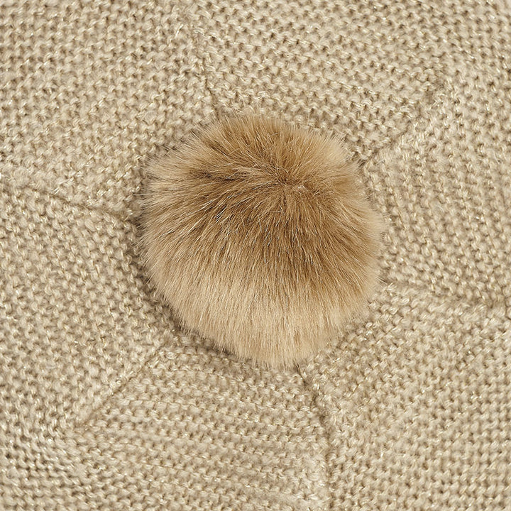 Caramel Hat, Scarf & Gloves Set