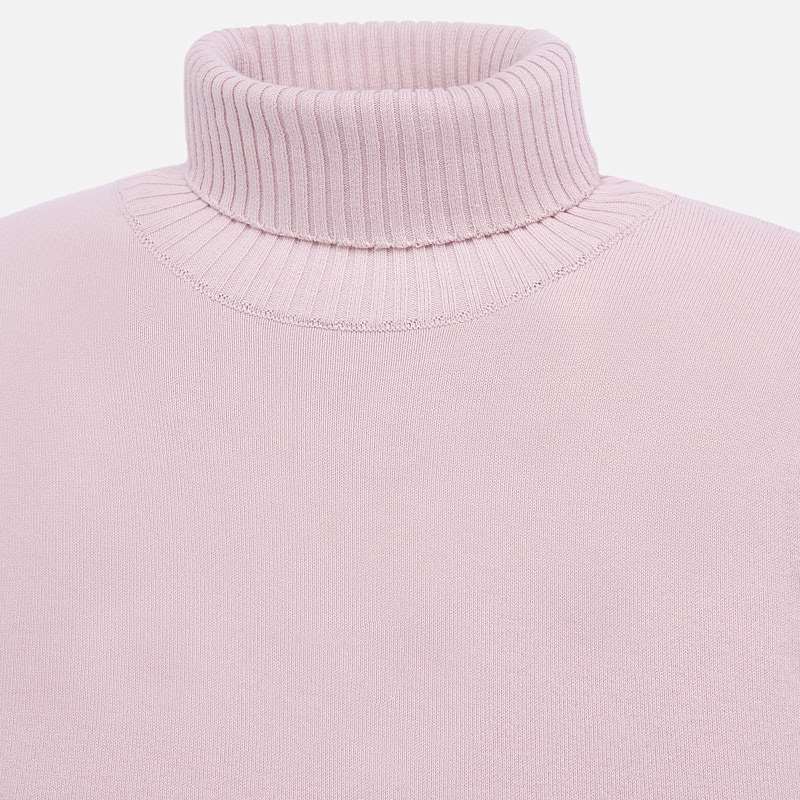 Pink Turtleneck Sweater 